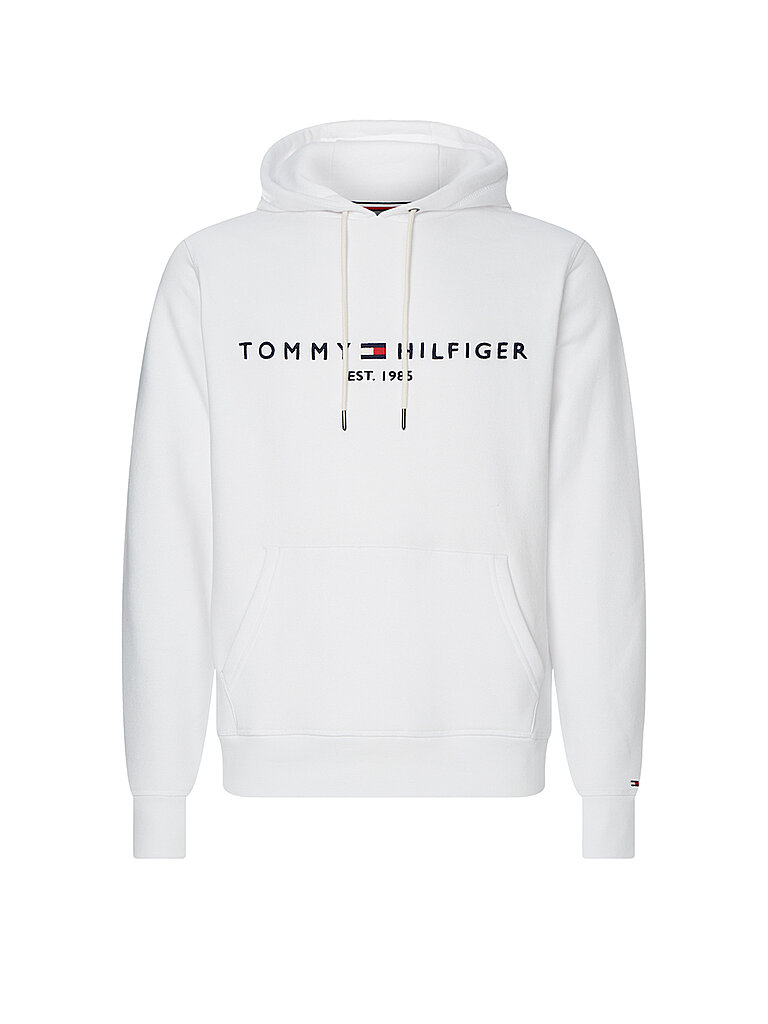 TOMMY HILFIGER Kapuzensweater weiß | XL